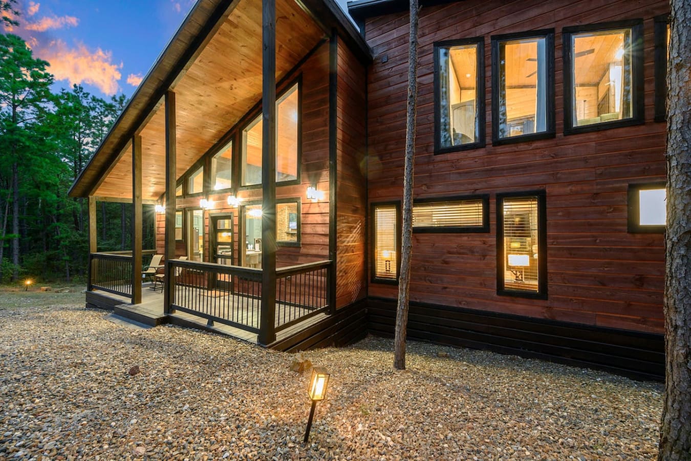 Quiet luxury in the heart of the woods.