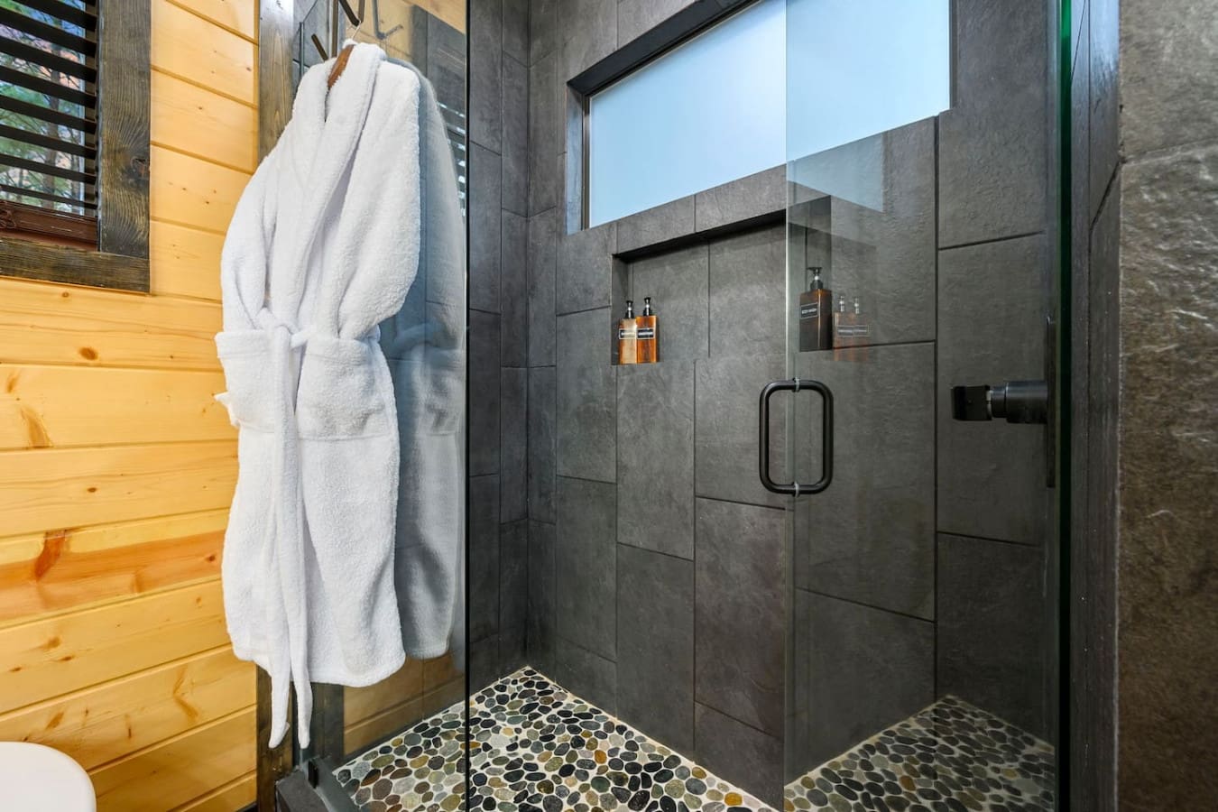 Hot water meets cold mountain air.