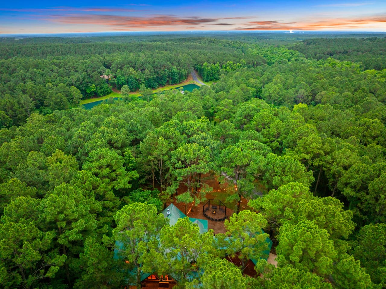 Your peaceful escape, beautifully tucked into the landscape.