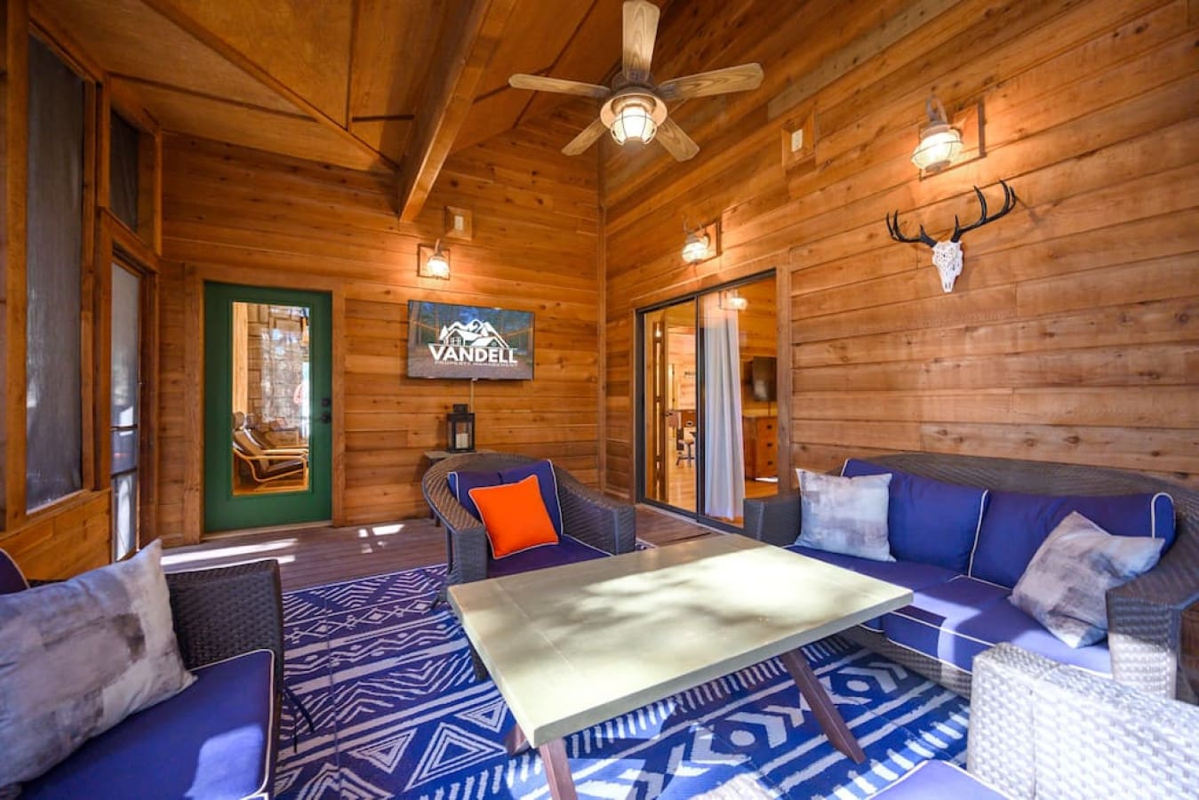 The Eastwood's sunroom.
