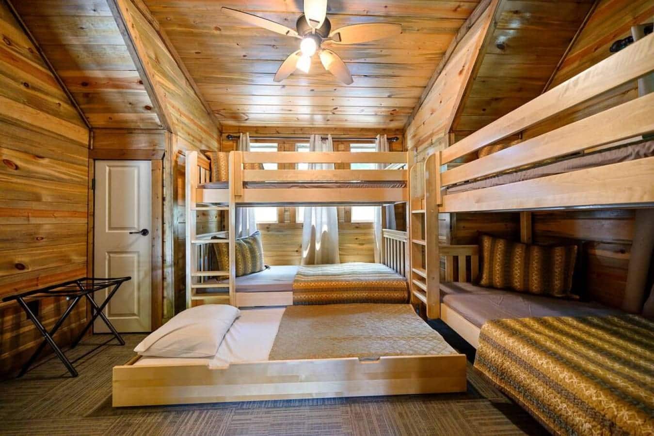 Create memories with our comfortable cabin bunk beds.