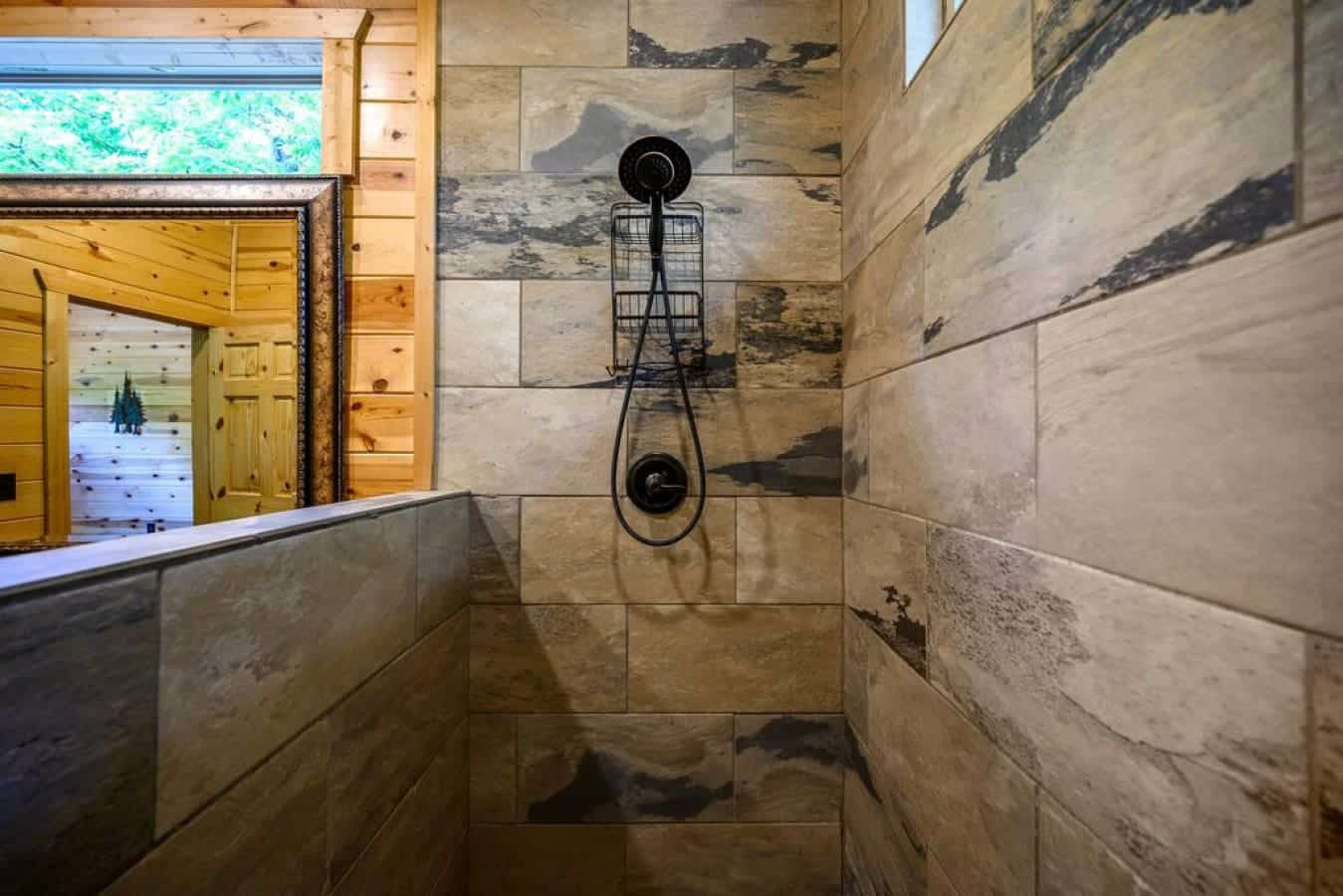Embrace nature's touch in your bathroom oasis.