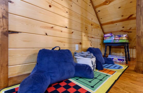 Unleash your competitive side in our cozy board game corner.