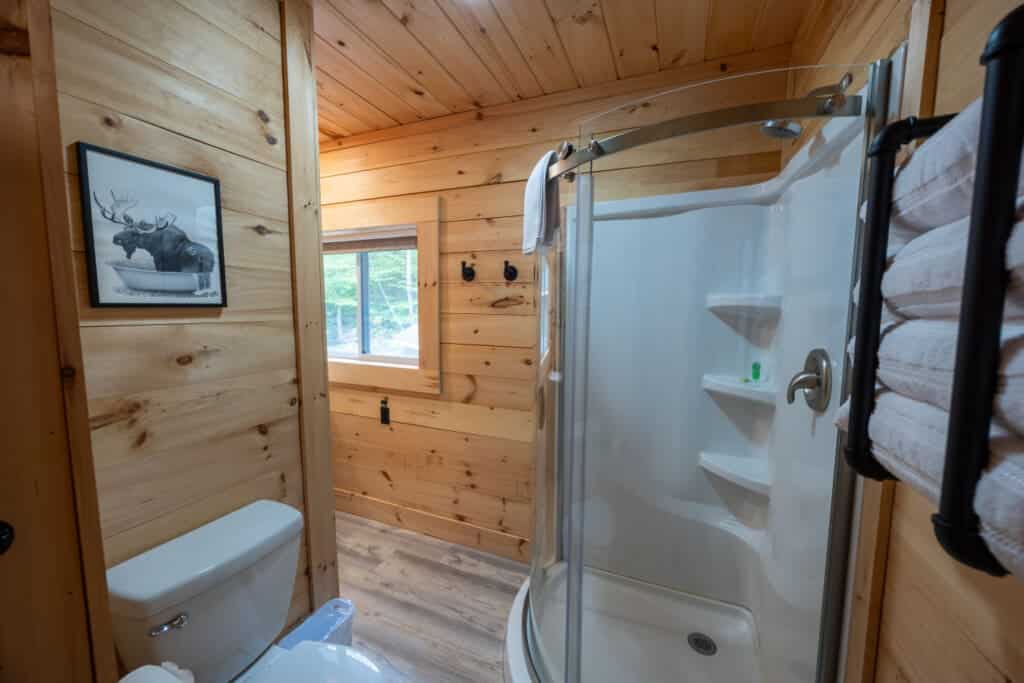 Because even the rinse-off should feel like part of the escape.