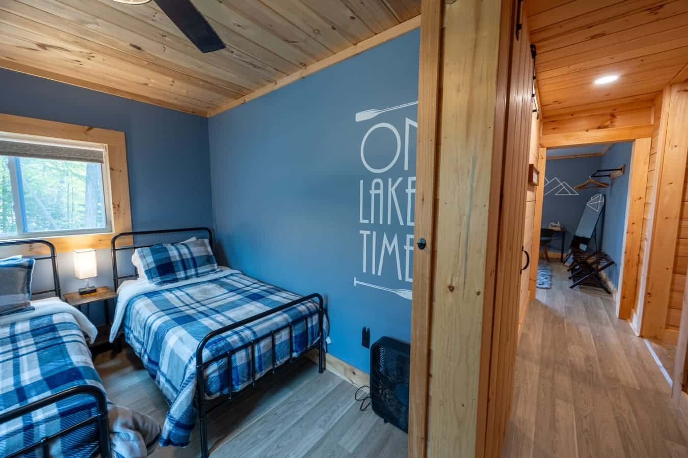 Twice the beds, double the cozy.