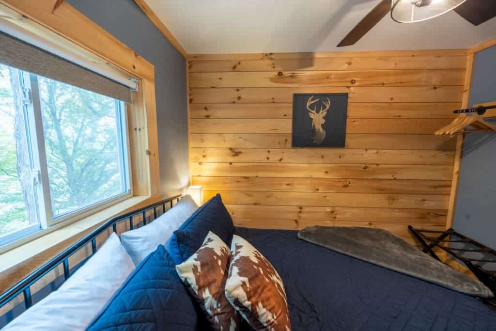 Where soft bedding and quiet mornings go hand in hand.
