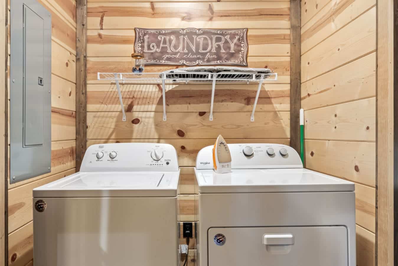 Where the magic of fresh clothes happens—welcome to my laundry sanctuary!