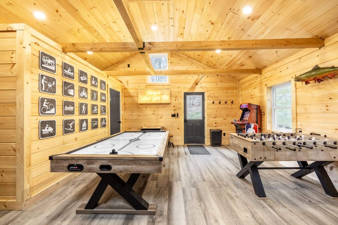 Cabin fun on another level