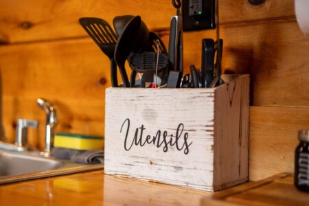 Keeping it classic with wooden touches and handy tools.