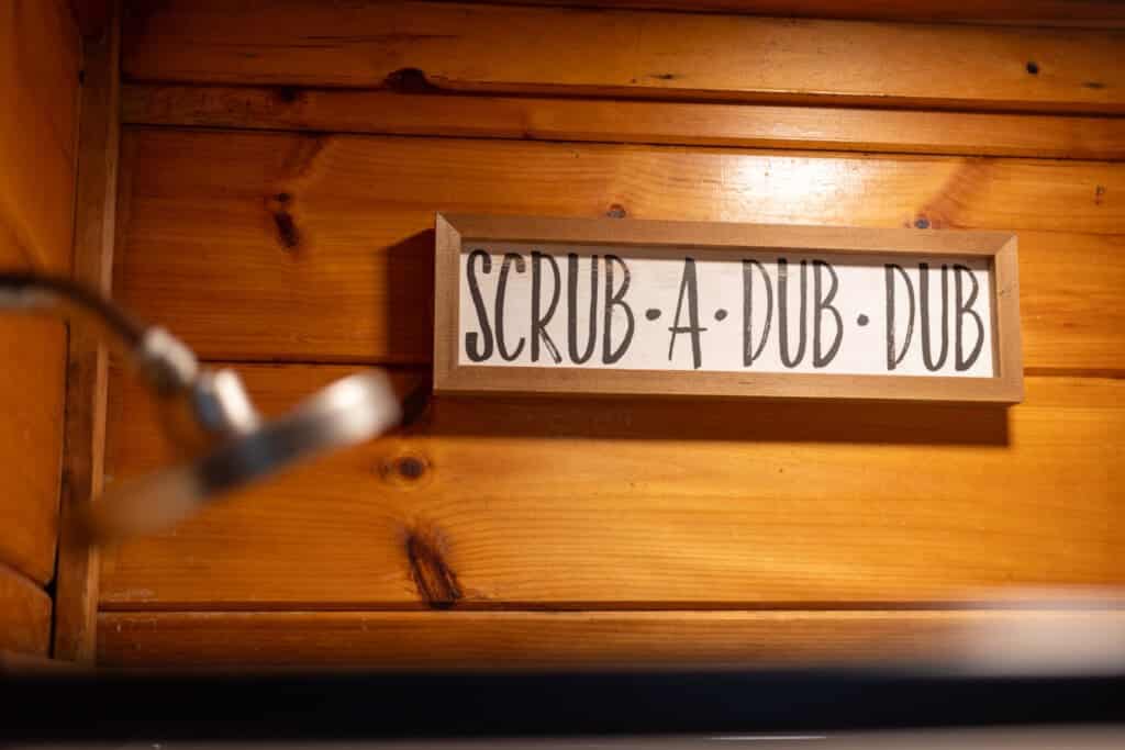 Keep calm and scrub-a-dub-dub.