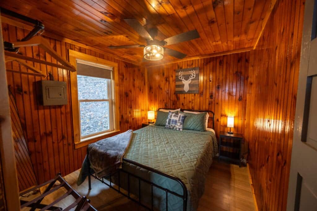 Wake up slow. You’re at the cabin.