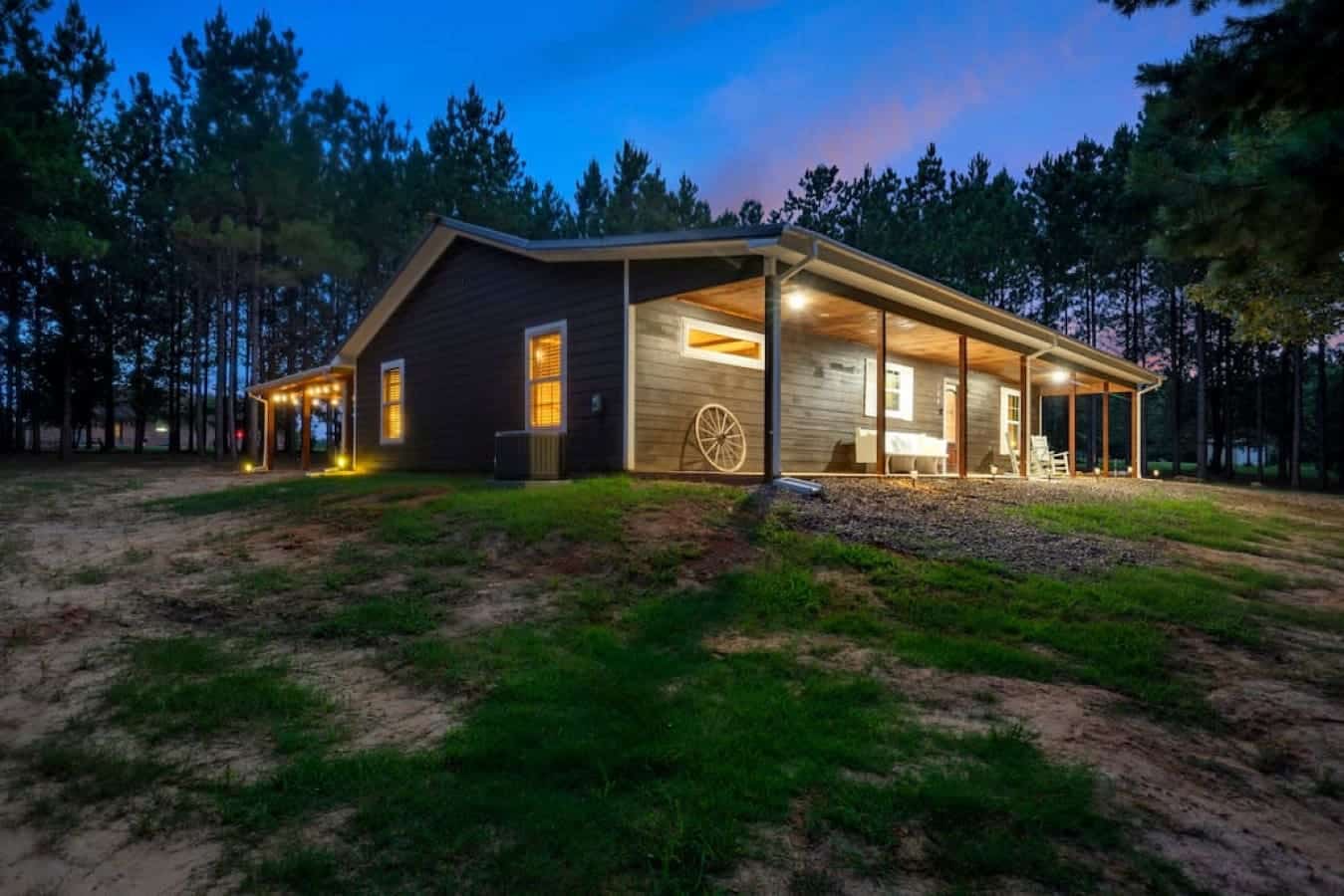 Rustic charm from every angle.