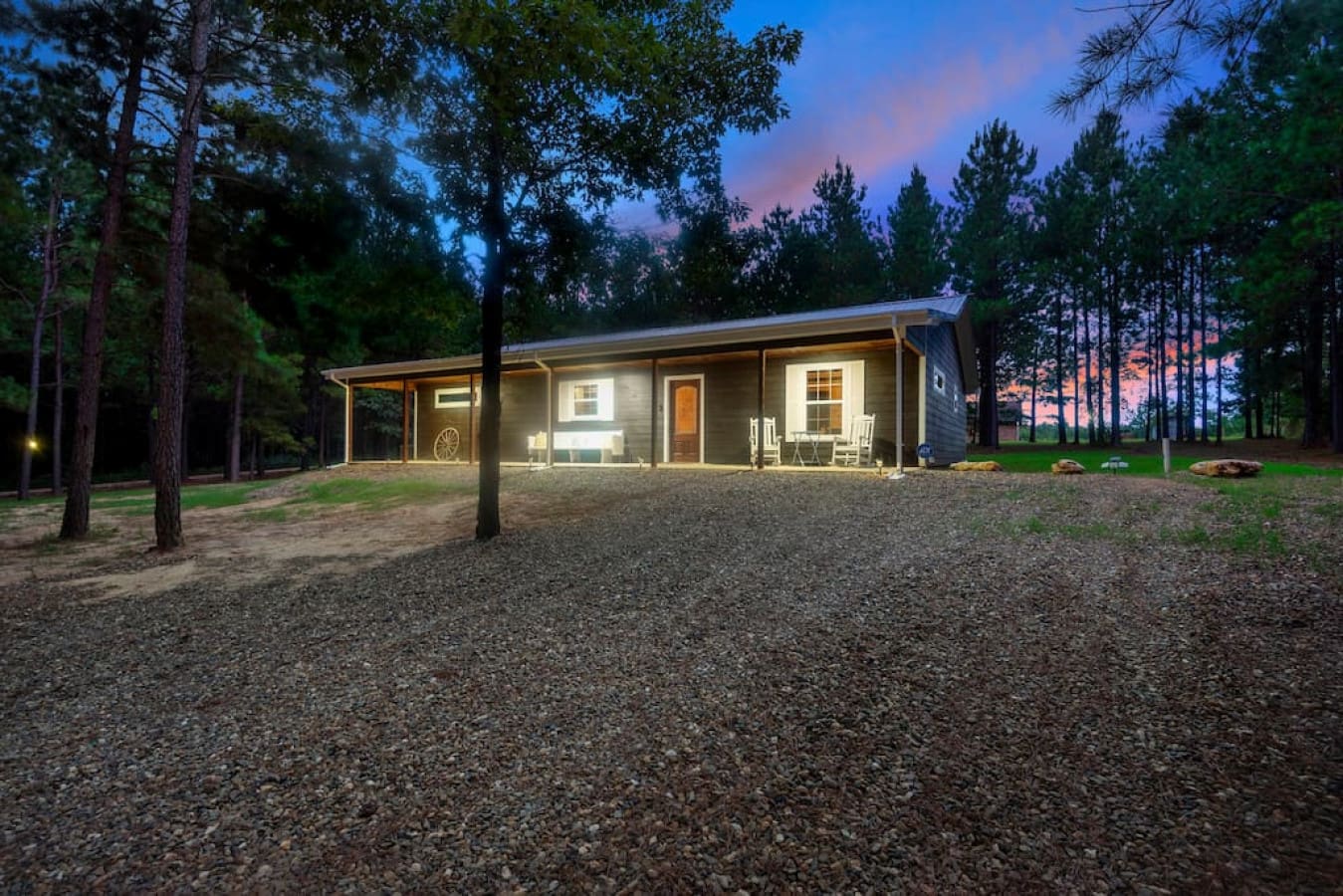A tranquil escape nestled in the wilderness.
