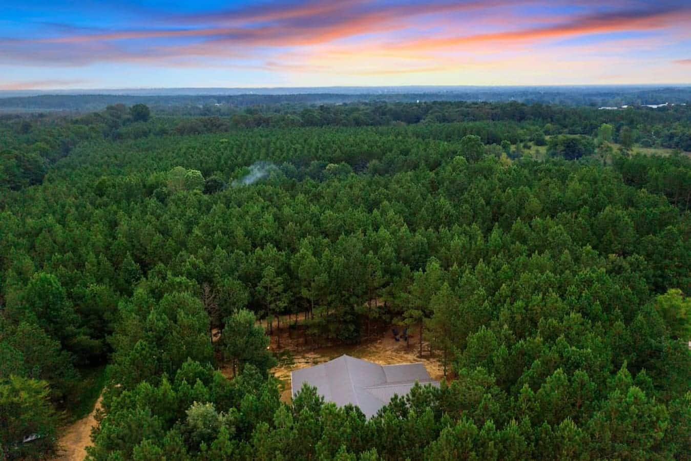 A tranquil retreat tucked away in nature's embrace.