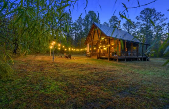 Daydream Chalet string lights Illuminating the darkness with soft brilliance.