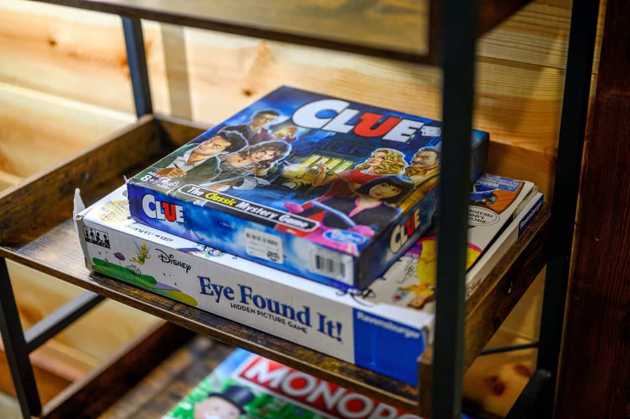 From Settlers to Scrabble, our cabin's board game escape.