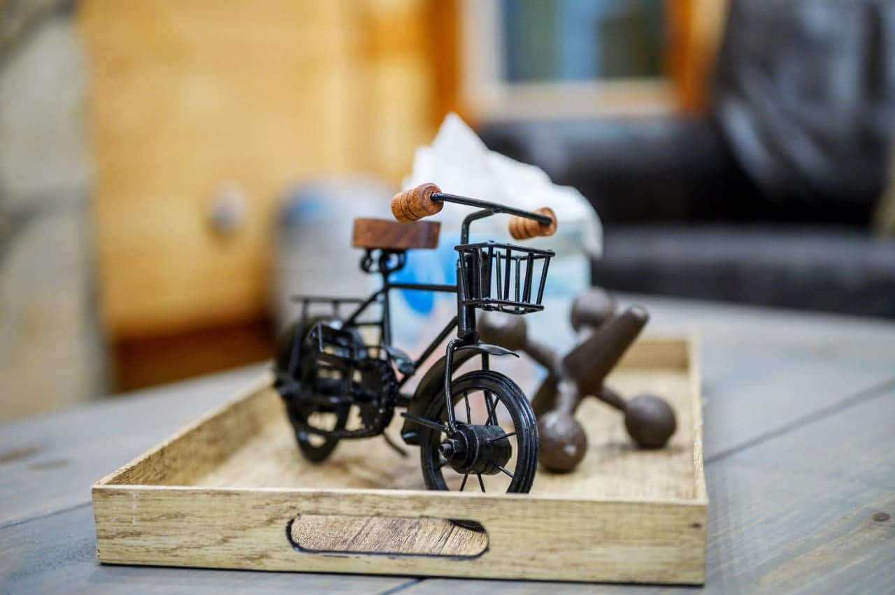 Wheels of wonder: let this ornament take you for a holiday spin.