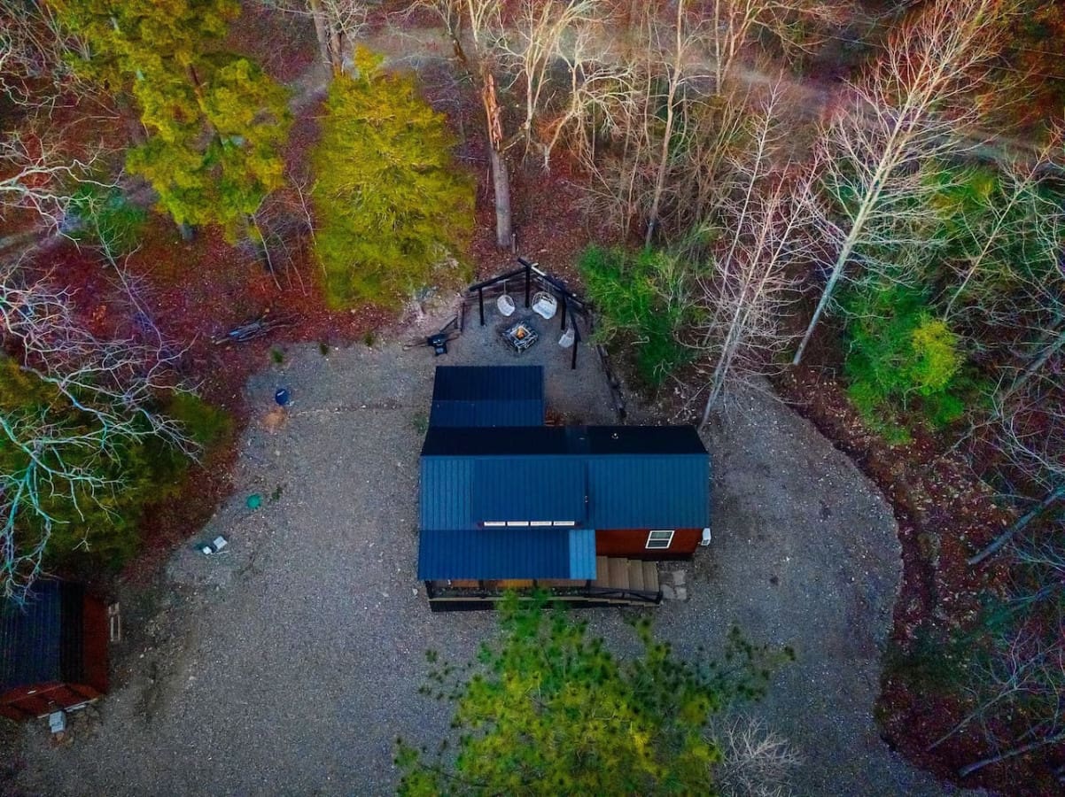 Where the charm of the cabin meets the beauty of the landscape.