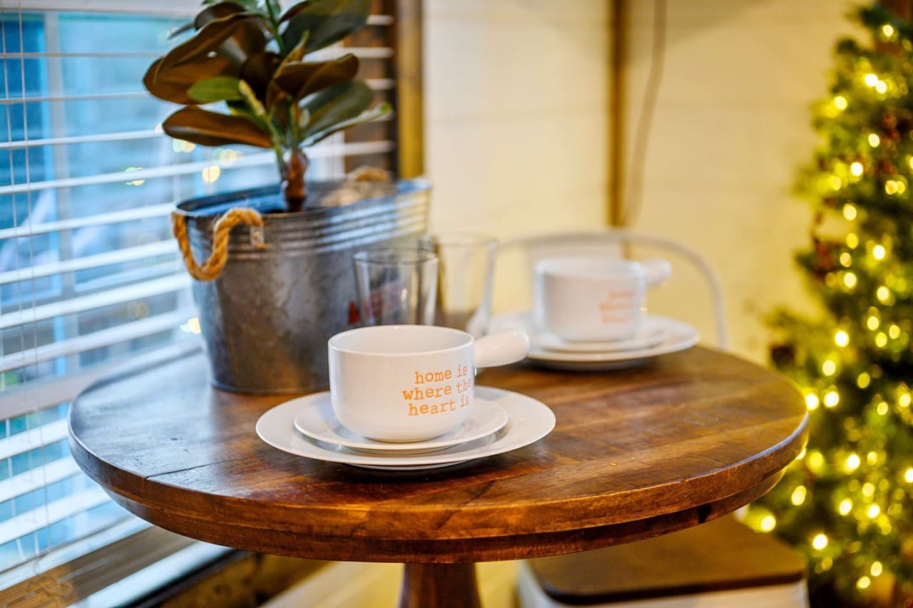 Not a coffee person? Enjoy your tea here.