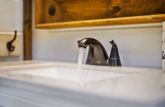 Our bathroom faucet combines form and function, adding a touch of sophistication to your daily routine.