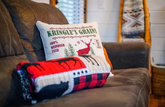Every corner aglow with the magic of Christmas.