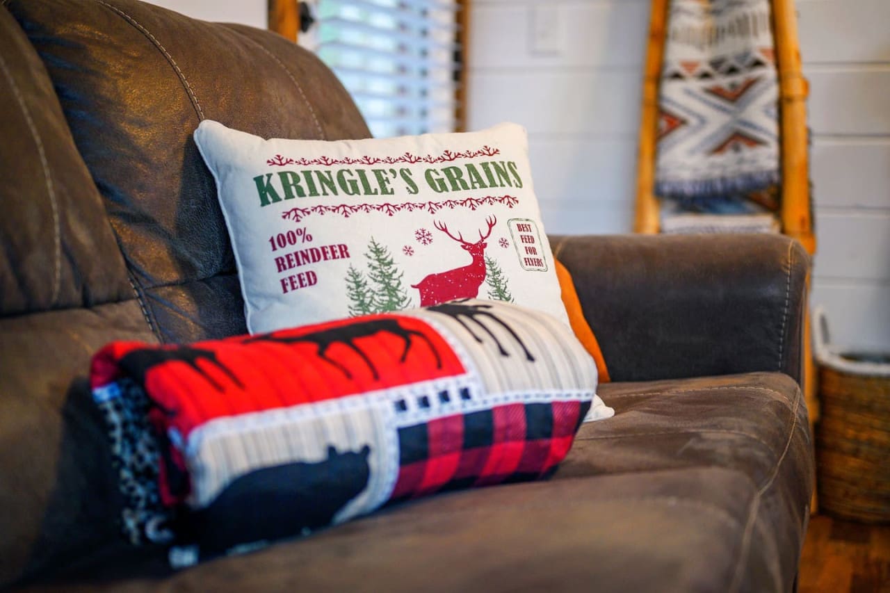 Every corner aglow with the magic of Christmas.