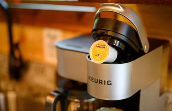 Brewing up happiness in our cozy cabin