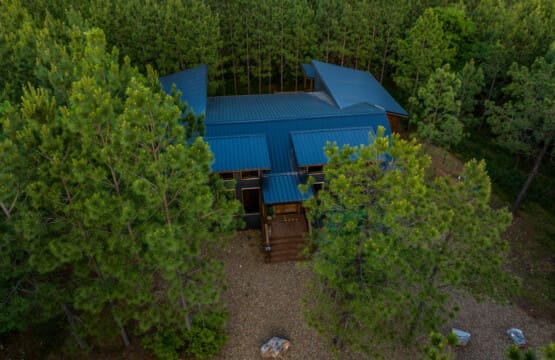 A bird's-eye serenade of our cozy hideaway. 🌲🏡