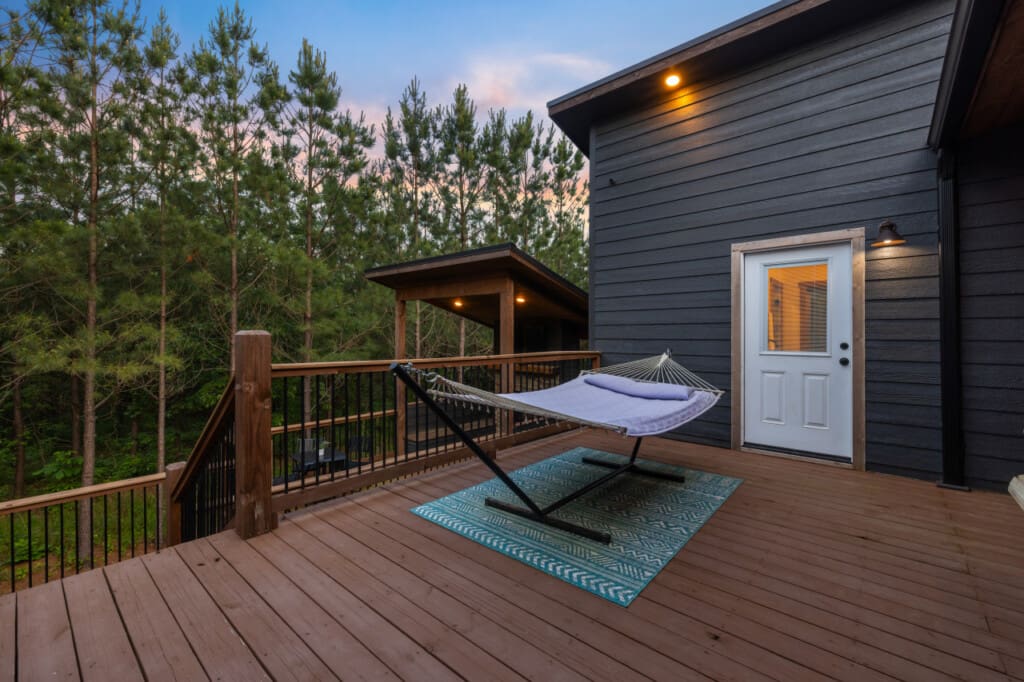 Where relaxation reaches new heights! 🌳✨