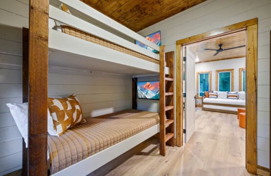 Elevate bedtime with our cozy bunk bed, where comfort and adventure meet.