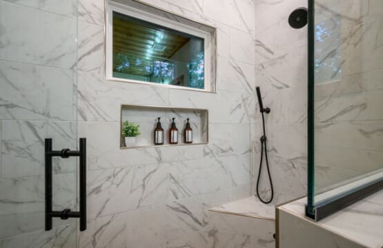 Transform your daily routine with a shower that's both stylish and rejuvenating.
