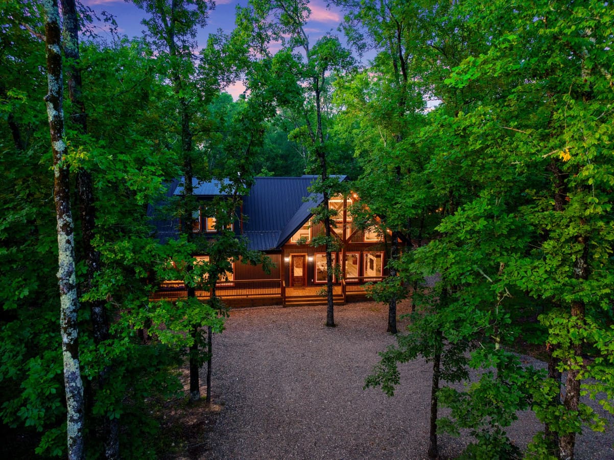 Escape to nature’s embrace—our cabin is nestled among trees, offering peace and privacy in every corner.