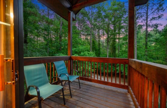 Unwind and enjoy the peace on our serene porch.