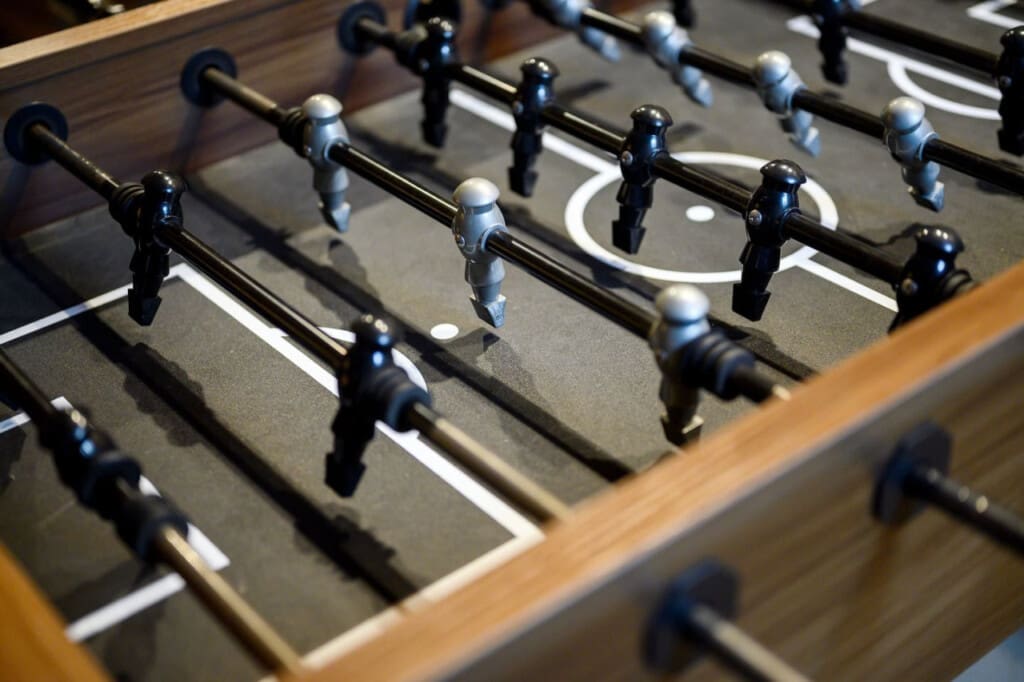 Spin, score, and celebrate—foosball brings the game room excitement to life!