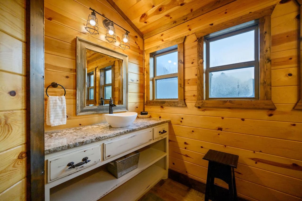 Refresh and unwind in our washroom, designed to provide a soothing and invigorating retreat for your daily routine.