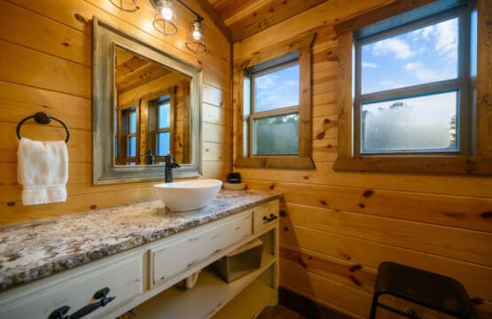 Revitalize yourself in our washroom, crafted for relaxation and a refreshing cleanse that leaves you feeling renewed.