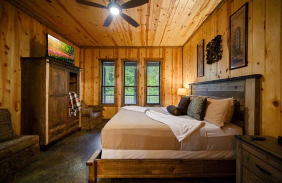 From plush bedding to tranquil ambiance, our bedroom is the perfect haven for your restful escape.