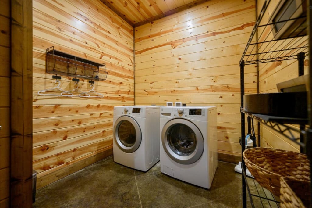 Elevate your laundry routine with a space that blends functionality and comfort—our laundry room makes chores a little more enjoyable.