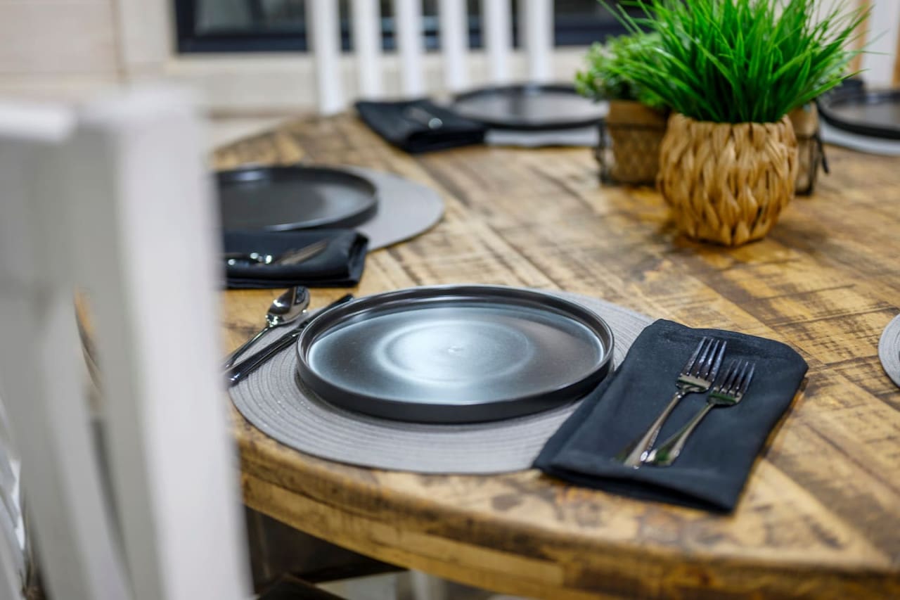 Setting the stage for delicious meals and cherished moments!