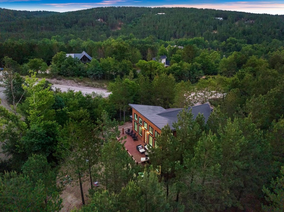 Nestled among the trees, where tranquility meets rustic charm!
