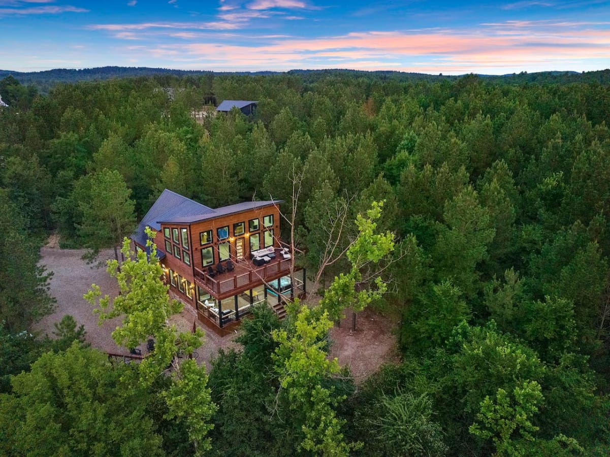 Finding peace and beauty in every corner of our forested escape!