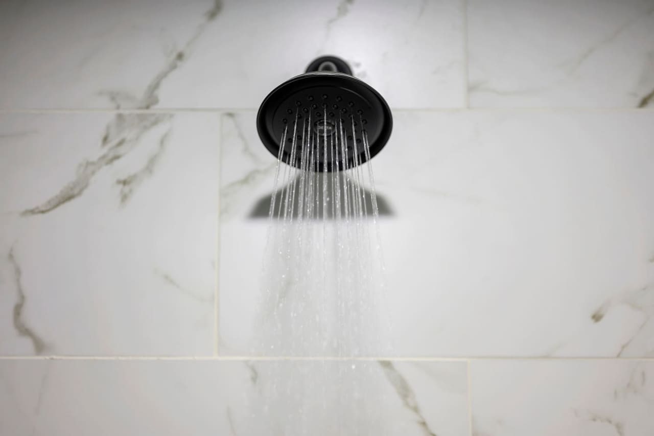 Let the water wash away the day—pure bliss under this shower head!