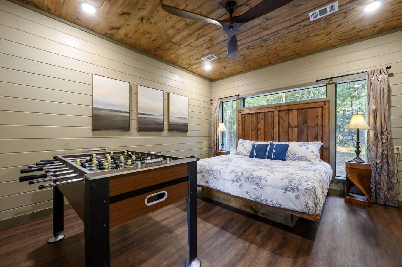 Play foosball without leaving your room.