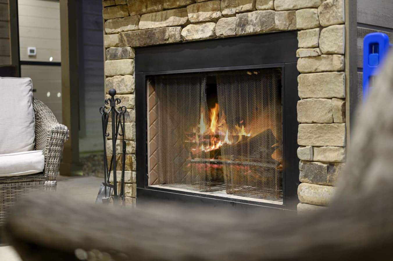 The open-concept layout makes it easy to stay connected with the whole group.