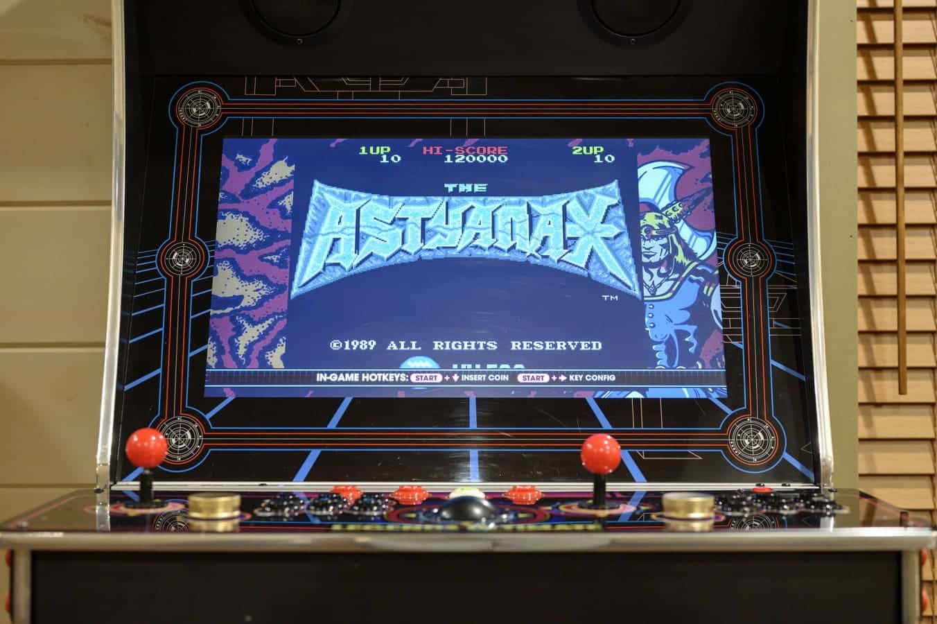 Enjoy nostalgic arcade vibes.