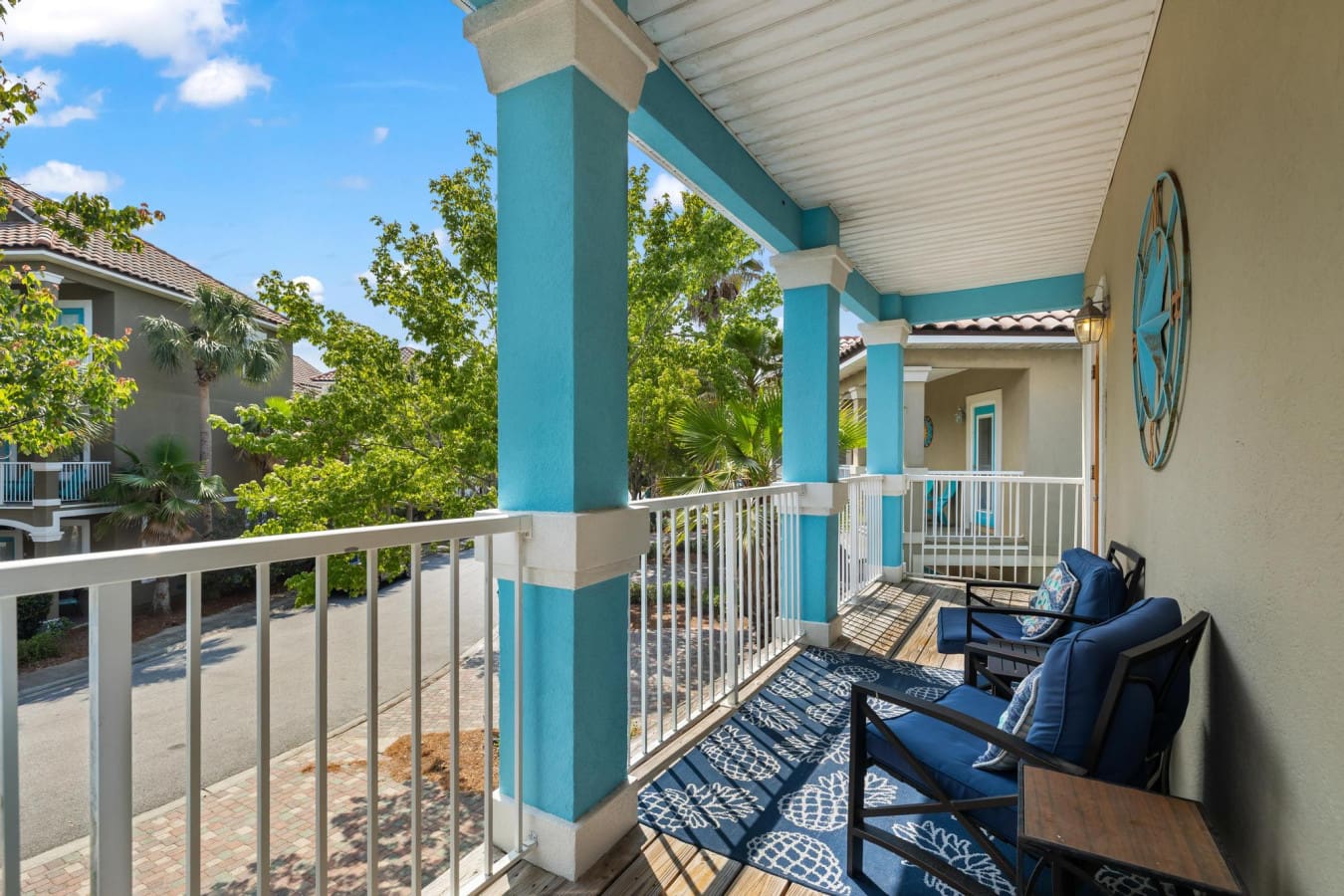 Morning coffee, sunset views, and everything in between—this balcony’s got it all.