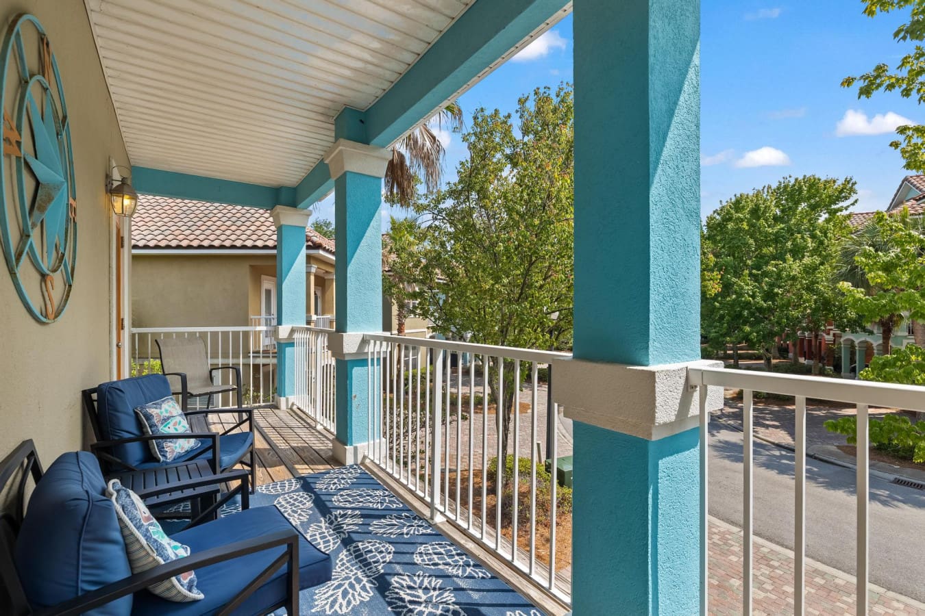 Relax, recharge, and soak in the view from your own outdoor retreat.