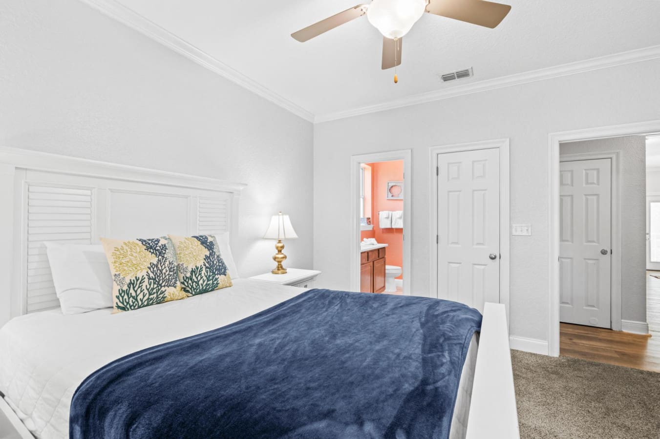 Cozy linens, peaceful vibes, and deep sleep guaranteed.