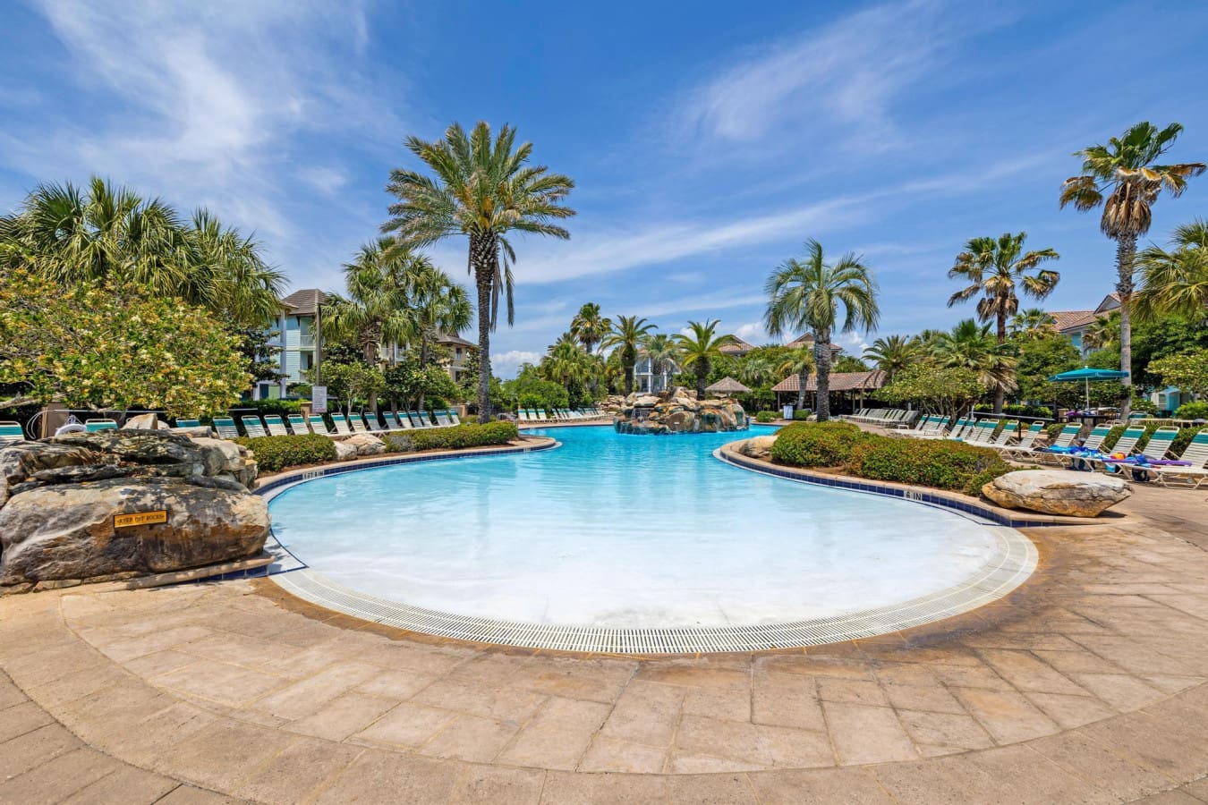 Whether you're floating or just dipping your toes, the pool is pure bliss.