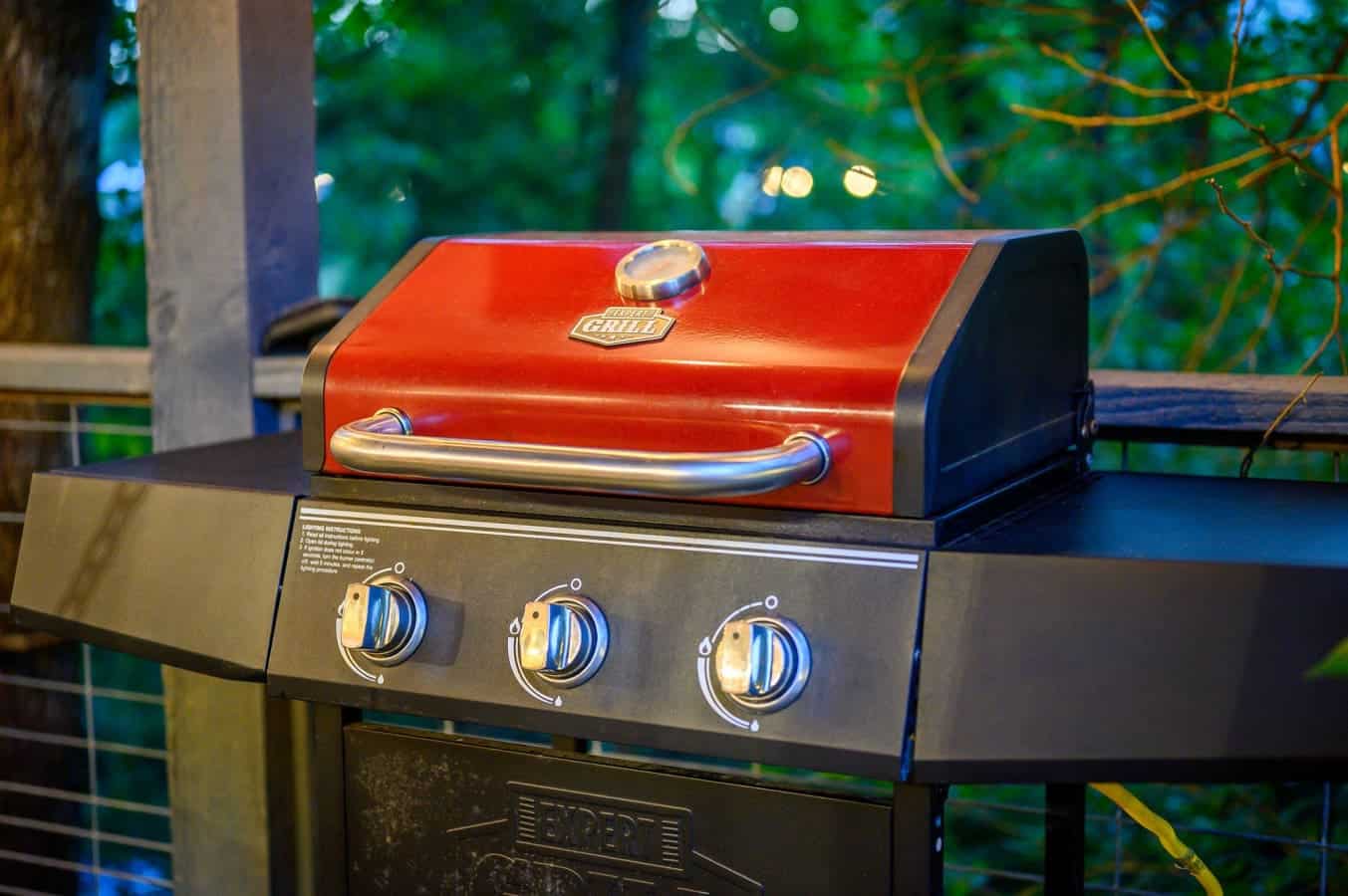 Outdoor grill perfect for cooking and enjoying a classic barbecue meal with family and friends